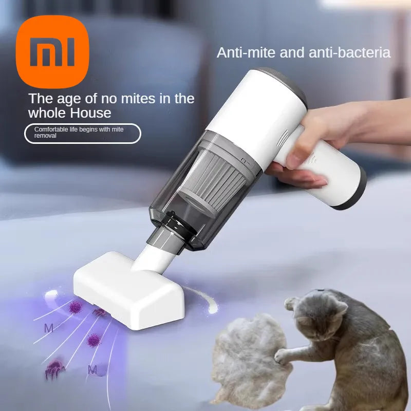 Xiaomi's New Handheld Car Vacuum Cleaner Portable Wireless Mite Remover Home Car Dual-purpose Cleaner
