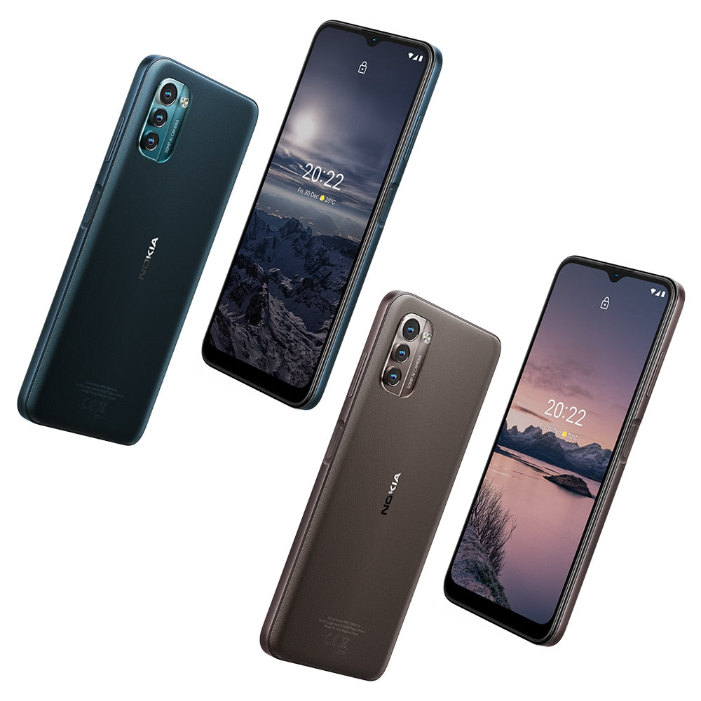 Nokia G21 4G 6GB 128GB Smartphone 6.5 inch Display 5050mAh Battery 50MP triple Camera Face Unlock 3-day Battery Life Global