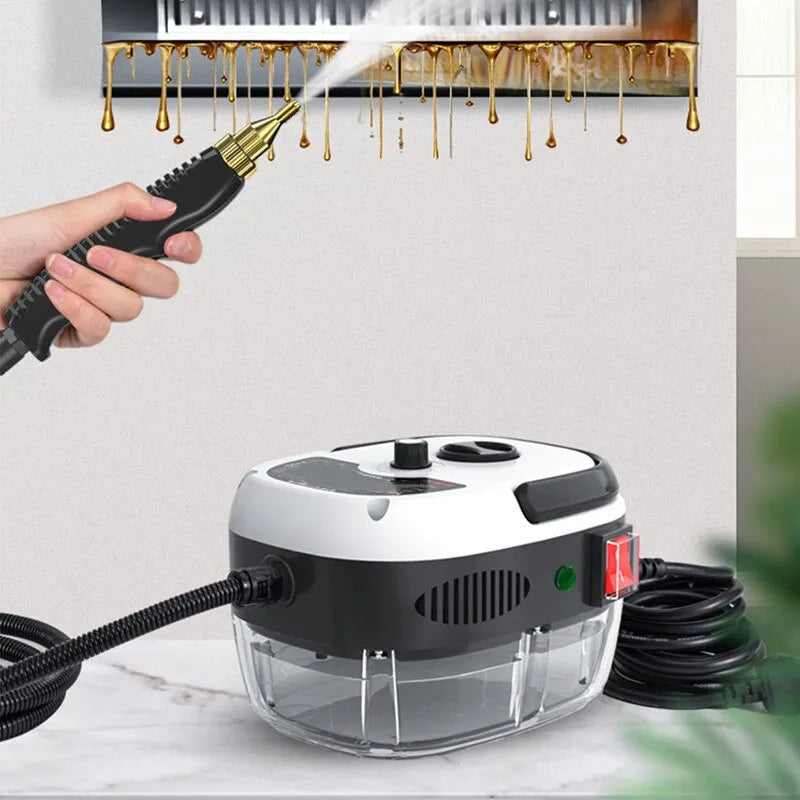 2500W Steam Cleaner High Temperature Pressure Washer Portable Handheld Steam Cleaning Machine Household Cleaning Tool