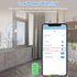 Tuya Zigbee/WiFi Smart Door Sensor Window Door Open Closed Detectors Smart Home Remote Control Via Alexa Google Home Smart Life