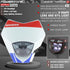 PowerZone Motorcycle LED Headlight Headlamp Supermoto Fairing For GASGAGS  For Husqvarna  EC MC Universal Light