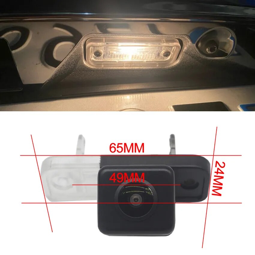 Fisheye 140 Degree 1080x720P HD CCD Waterproof For Mercedes Benz CLK W203 W209 W219 W211 Car Vehicle Rear View Reverse Camera