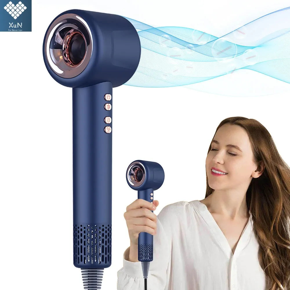 2000W LeaflessHair Dryers Professional Blow Dryer Negative Ionic Blow Hair Dryer For Home Appliance With Salon Style