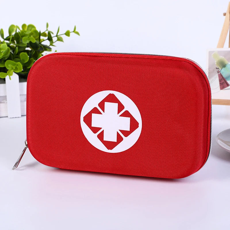 Portable Emergency Medical Box First Aid Kit Household Storage Organizer Medicine Bag For Car Home Boat School Camping Hiking