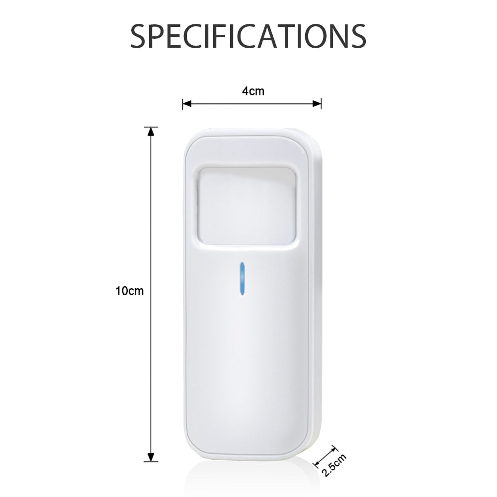 Tuya WIFI PIR Motion Sensor Wifi Movement Detector Infrared Human Presence Sensor Smart Life APP Wireless Home Security System