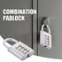 School Locker Lock Button Combination Security Padlock 8/10 Digits Digital Code Padlock For Toolbox Sports Locker Fence Lock