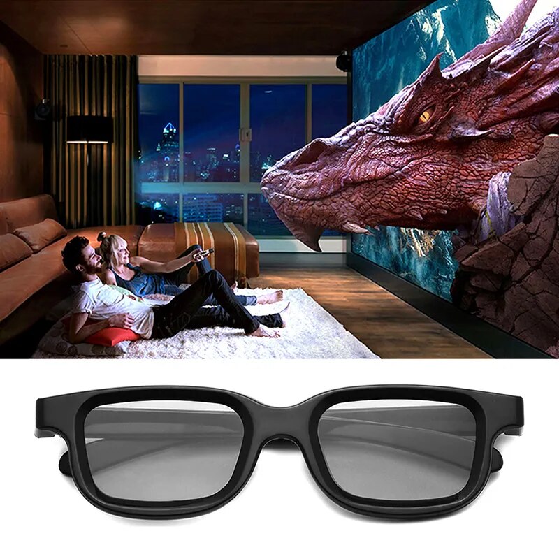 2Pcs/Lot VQ163R Polarized Passive 3D Glasses for 3D TV Real 3D Cinemas  Wholesale Price Dropshipping