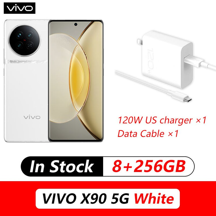 VIVO X90 5G Mobile Phone 6.78 inch AMOLED Dimensity 9200 Octa Core 120W SuperFlash Charge 50M Triple Camera NFC