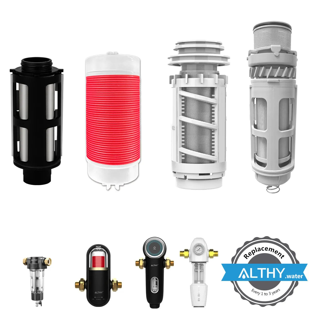 Backwash Water Filter Replacement For ALTHY PRE1 / PRE2 / PRE3 / PRE4 / AUTO2 Central Prefilter System Stainless Steel Mesh