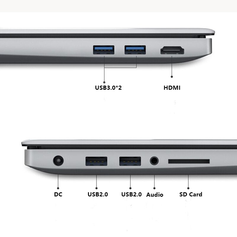 Ultrabook Gaming Metal Laptop Aluminum Alloy Notebook Windows 10 15.6" 11th Gen Intel Core I7 1165G7 16GB+1TB Office Computer