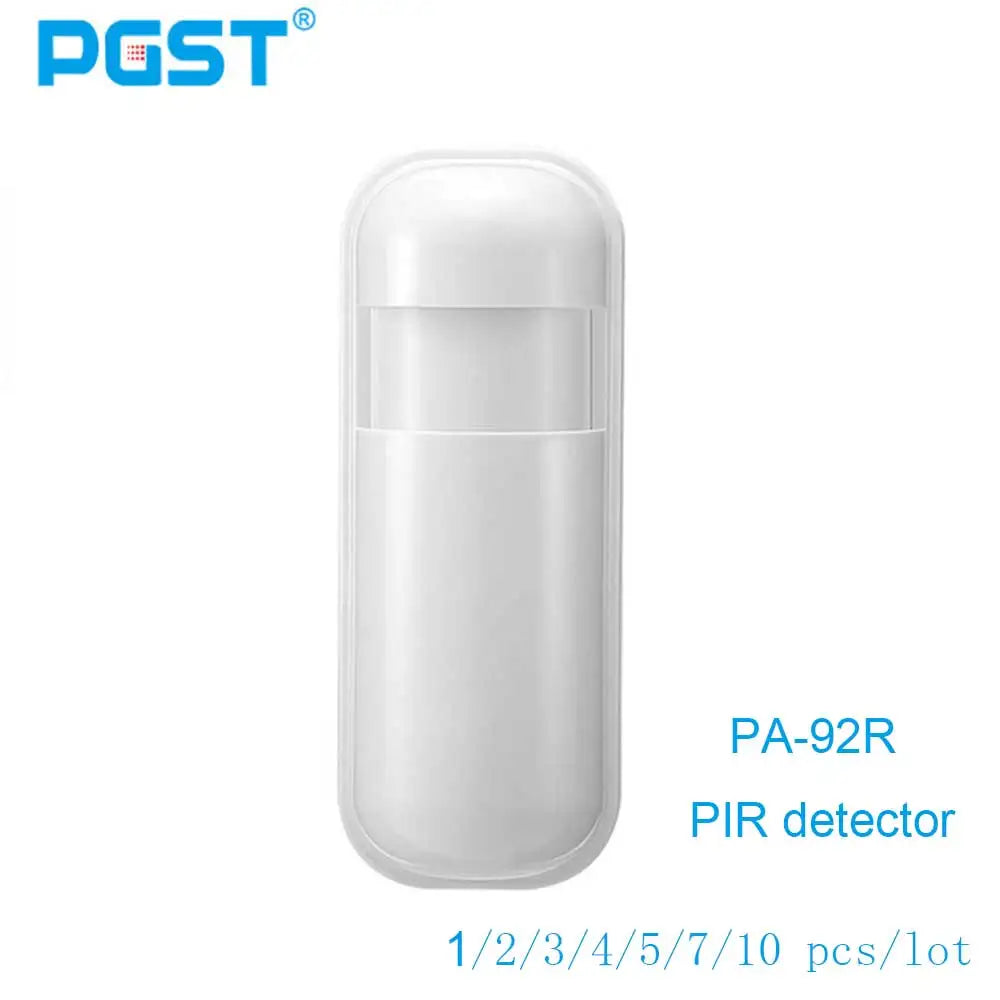 PGST 92R PIR Motion Sensor Detector 433MHz eV1527 for Home Alarm System Wireless Infrared Motion Detector