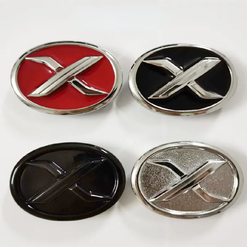 1 Pcs 3D ABS Reiz X Steering Wheel emblem Badge Logo Car Stickers for Reiz MARK X 06-17  Car Accessories