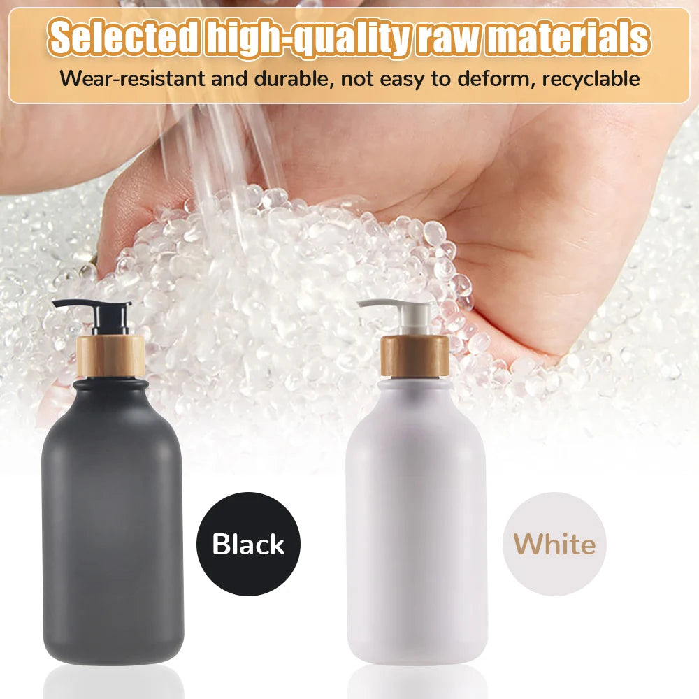 300/500ml Soap Dispenser Thickened Refillable Shampoo Pump Bottle Lotion Container Soap Pump Tank Hand Wash Bathroom Accessories