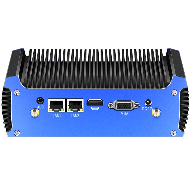 Mini PC Fanless Dual LAN Core i5 5200U i3 5005U Celeron 2955U 2*COM DDR3L PC WIFI Windows Linux Ubuntu Industrial Mini Computer