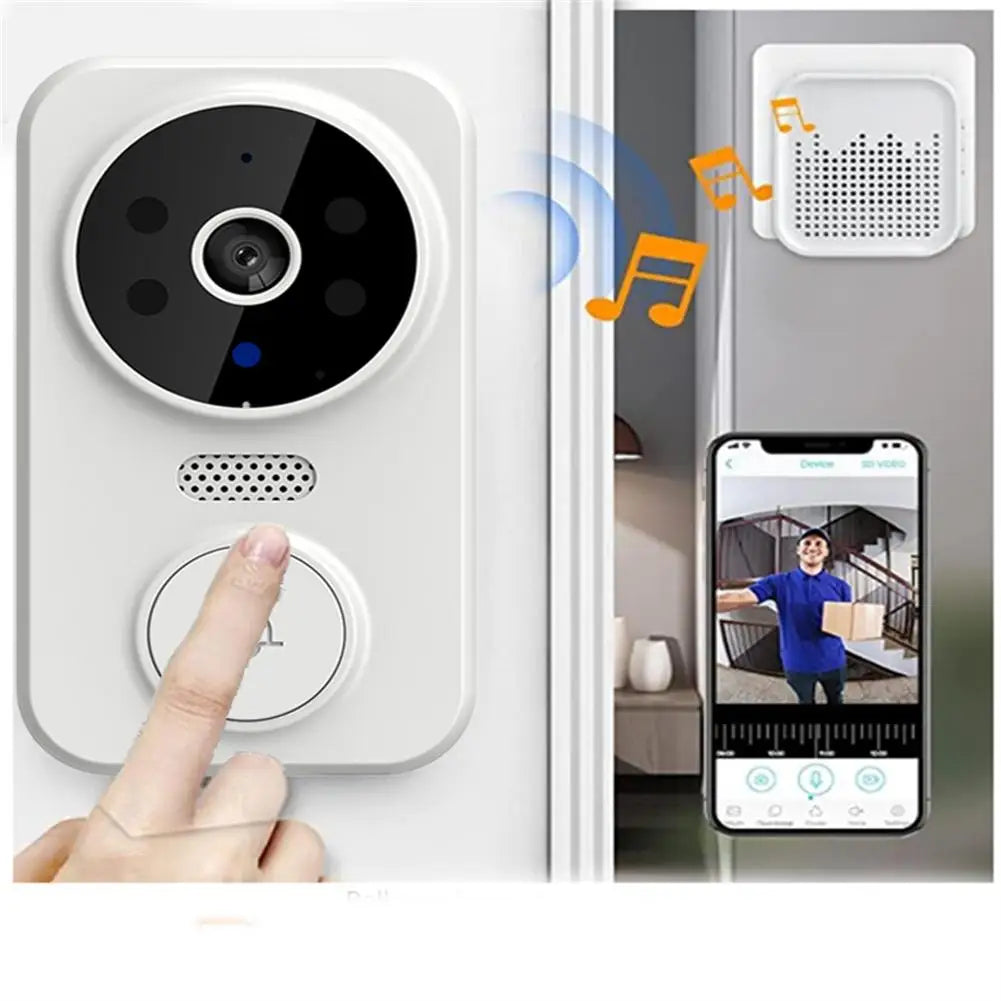 Wifi Smart Video Doorbell Camera Two-way Intercom Infrared Night Vision Remote Control Home Security System Intercomunicador New