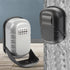 Key Safe Box Wall Mounted Aluminum alloy Key Lock Box 4 Digit Combination Key Storage Lock Box Indoor Outdoor Keys Storage Box
