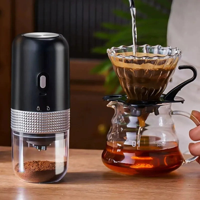 Electric Ceramic Core Coffee Grinder USB Charging Portable Outdoor Coffee Grinder