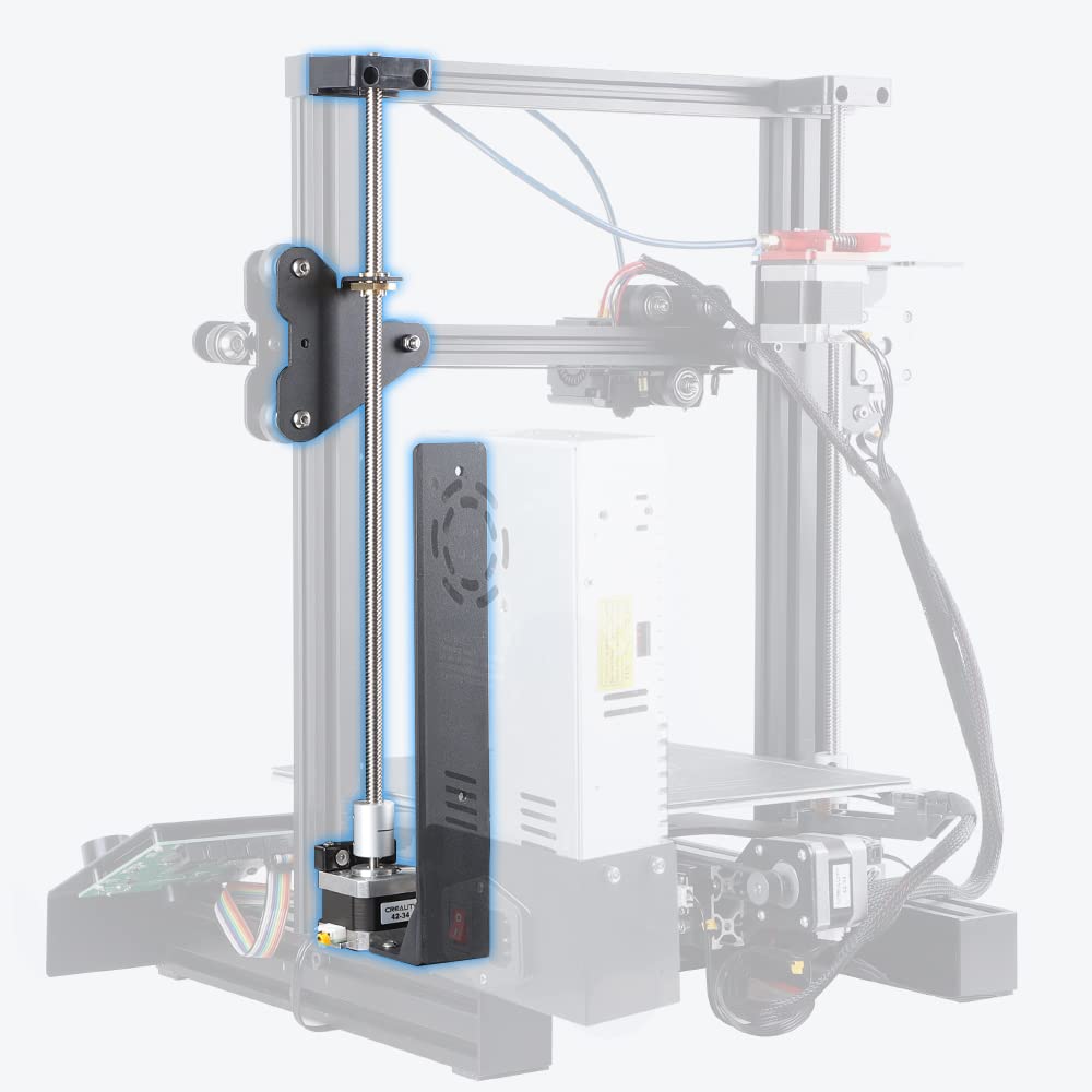 Creality 3D Printer Parts Dual Z-axis Upgrade Kit Dual Screw Rod with Lead Screw and Stepper Motor for Ender 3 /3 Pro Ender 3 V2