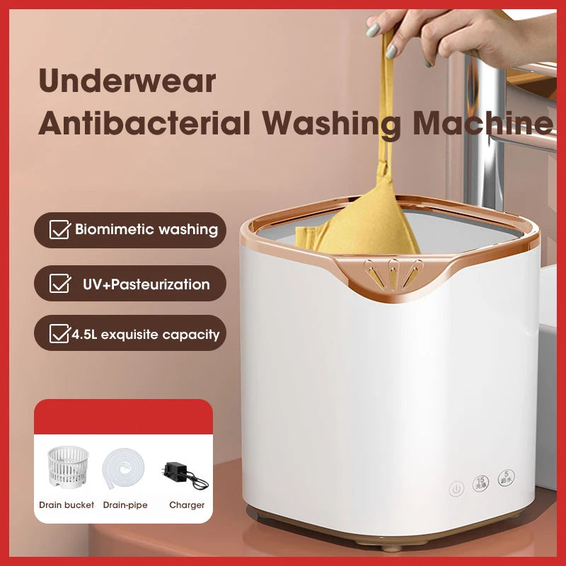 Portable Washing Machine Underwear Washing Bucket Socks Clothes Washer Camping Folding Mini Washing Machine Free Shipping