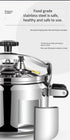 Pressure Cooker Household 304 Stainless Steel Thickened Explosion-Proof Pressure Cooker Gas Induction Cooker Universal Pot Pan