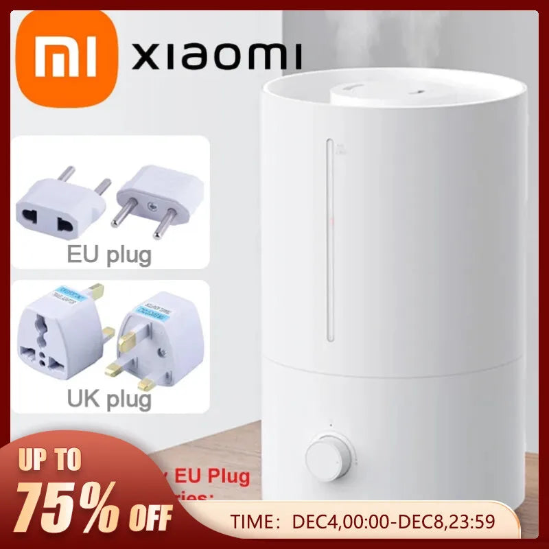 Xiaomi Mijia Humidifier 2 300mL/h Humidification 4L Large Capacity Mist Maker Add Water Home Office Humidity Control Low Sound