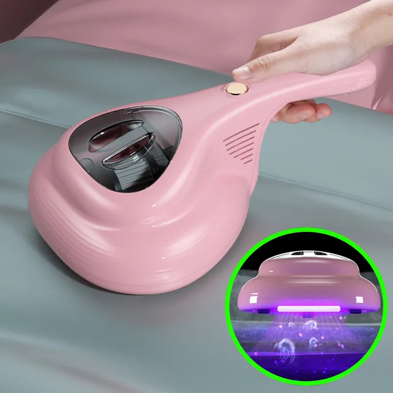 Ultraviolet Mite Removal Instrument Handheld Vacuum 10000PA Vacuum Cleaner Cordless For Mattress Sofa Detachable Filter