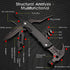 Portable Folding Hammer Small Axe Hammer Camping Pocket Knife Pliers Mini Multifunctional Hunting Camping Survival Outdoor Tool