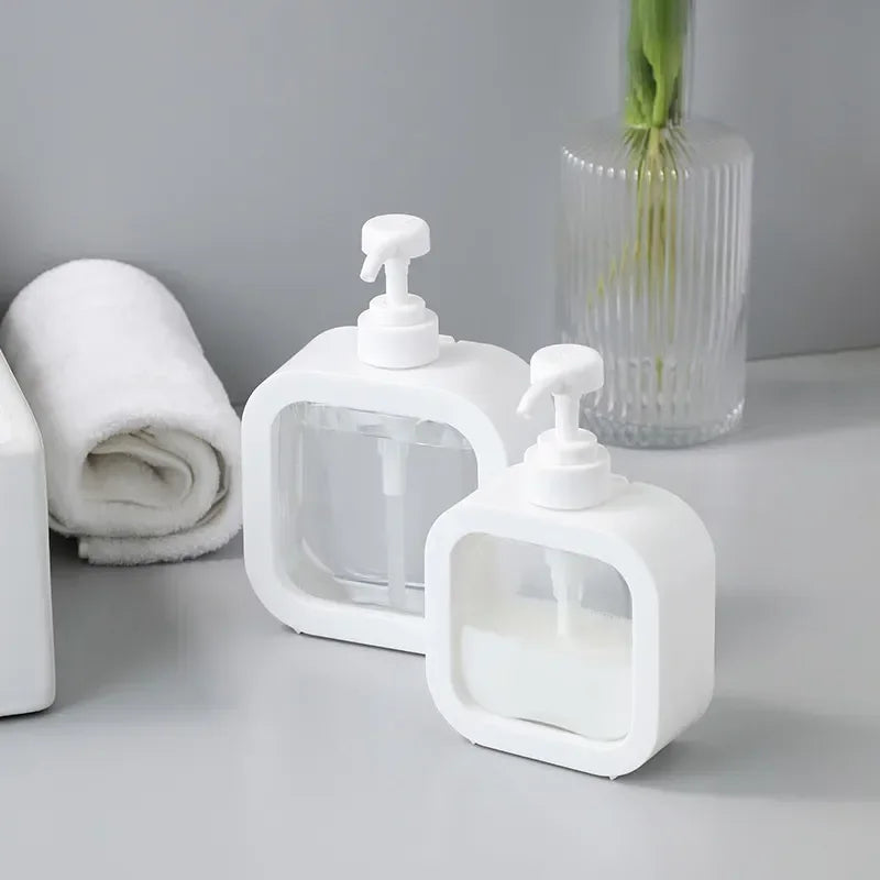 Dispenser Hand for Apothecary Kitchen And Oil Soap Dish Gift 300/500ml Bottle Shampoo for Bathroom Soap Shower Soap Lotion And