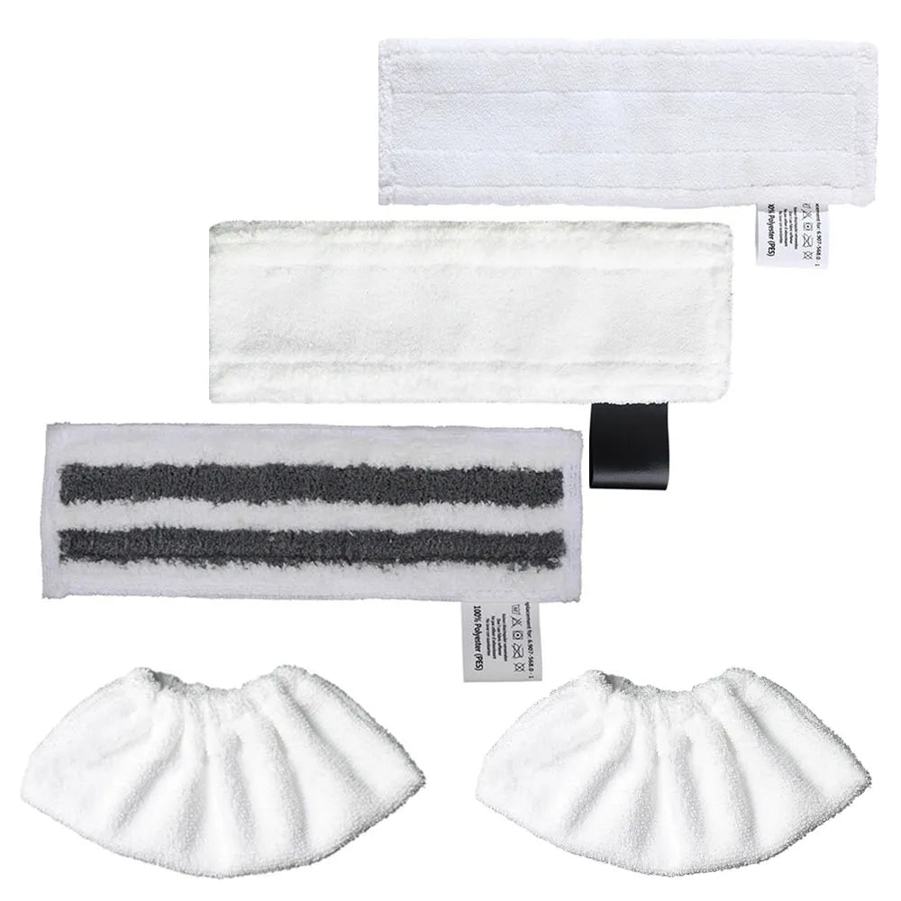 Replacement for Karcher SC2/ SC3/ SC4/ SC5 Cloth Set Terry Cloths Rag Nozzle Cover Steam Cleaner Parts Accessories