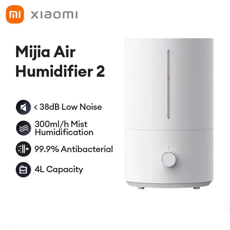 Xiaomi Mijia Air Humidifier 4L Mist Maker Broadcast Aromatherapy Diffuser Scent Home 99.9% Antibacterial Air Humidifiers