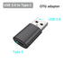 OTG Adapter Type C to USB3.0 Connector USB A to USB C Adapter Male to Female Converter for Laptop Mobile Phone Data Transfer