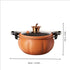 5L Orange Pumpkin Micro Pressure Pot New Home Type Soup Pot Multifunctional Non Stick Pot Gas Stove Universal Soup Pot