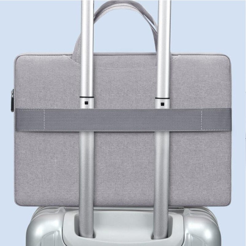 Laptop Bag 14 15 Inch Water Resistant Laptop Sleeve Case with Shoulder Straps Handle Notebook Computer Case Briefcase