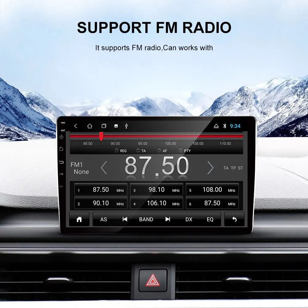 7inch 2Din Android 12 Car Radio Multimedia Player Universal WiFi Bluetooth FM Navigation Autoradio Stereo For Toyota VW Hyundai