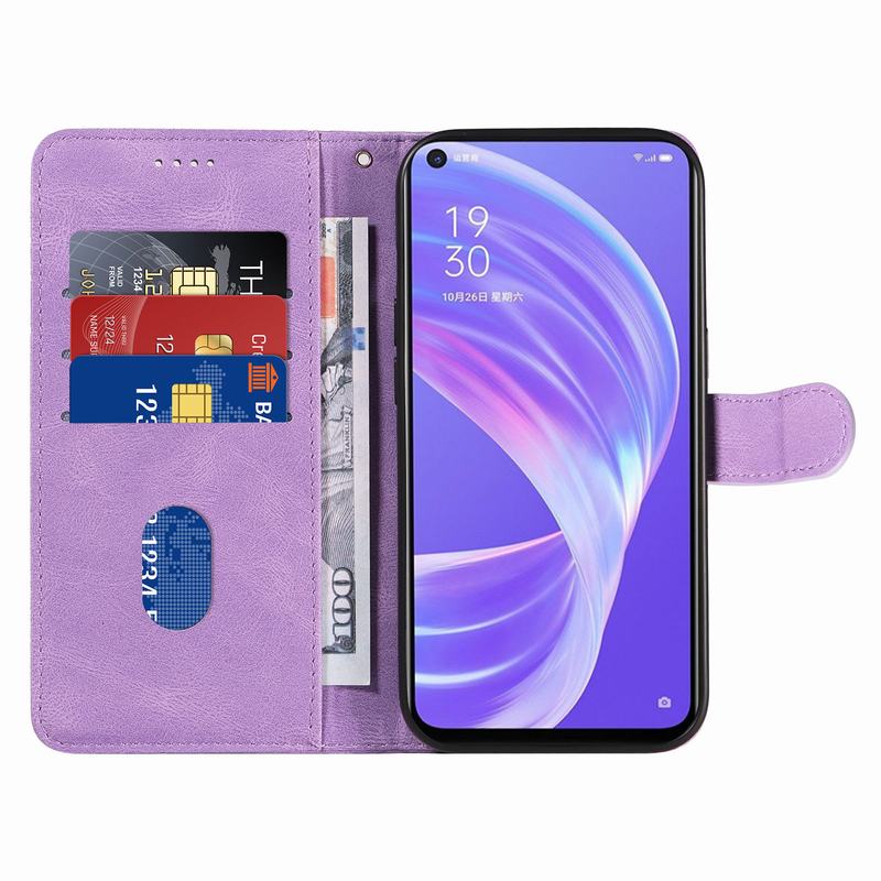 Wallet For OPPO A92S Case Leather Slot Flip Phone Cover For OPPO A93 A94 A95 A96 5G 4G Cawe With Card Holder