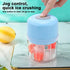 Electric Ice Crusher 250ML Cordless Kitchen Ice Shaver Maker Kitchen Tools Multifunctional Ice Blender Smoothie Machine For