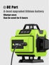 LFINE 16 Lines 360 Self-Leveling Laser level Horizontal and Vertical Professional Laser Levels With Rechargeable Battery Tools