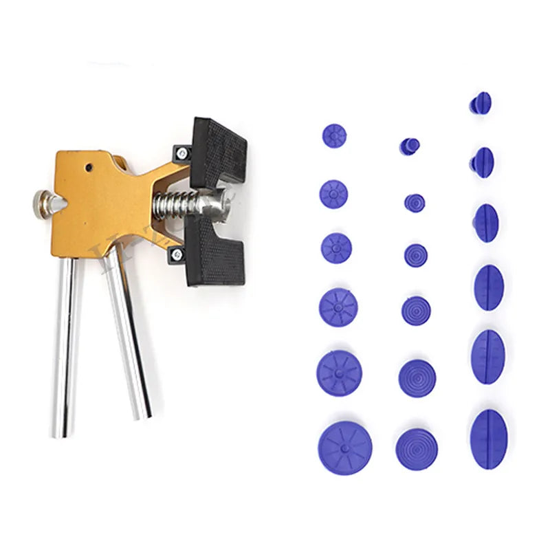 Car Body Sheet Metal Paintless Dent Plastic Puller Kit Auto Hail Pit Removal Repair Tools Hot Multiple Sizes Suction Cup Set