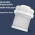 Wireless Vacuum Mites Remover Ultraviolet Sterilization Reusable Dust Box Powerful Suction HEPA Filter Deep Mites Cleaning
