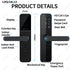 Tuya wifi Digital Electronic Lock with Camera Smart Door Lock With Battery Biometrics Fingerprint APP remotely Unlock for Home