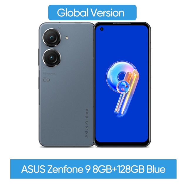 ASUS Zenfone 9 5G Snapdragon 8+ Gen 1 5.9'' 120Hz AMOLED Screen 4300mAh 30W Fast Charging IP68 waterproof OTG NFC