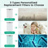 Air Purifier KQJHAP01 for Home, Smart Air Cleaner, Remove Pet Odor Smoke Dust TVOC Pollen PM2.5 , 10000mah Rechargeable Purifier