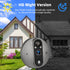 REHENT 2.4G WiFi Smart Tuya Peephole 5000mAh Door Eye Camera Infrared Alexa Google Video Intercom Door Cameras for Home Security