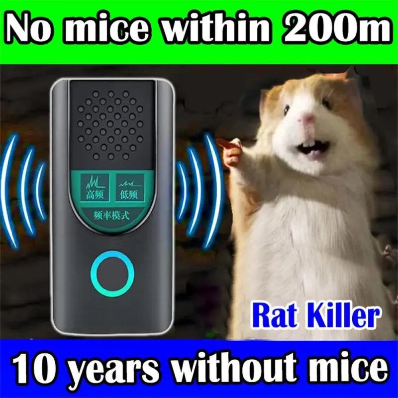 Ultrasonic Rat Repellent Anti Rat Pest Insect Electronic Ultrasonic Pest Control Mosquito Killer Only Chinese plug specification