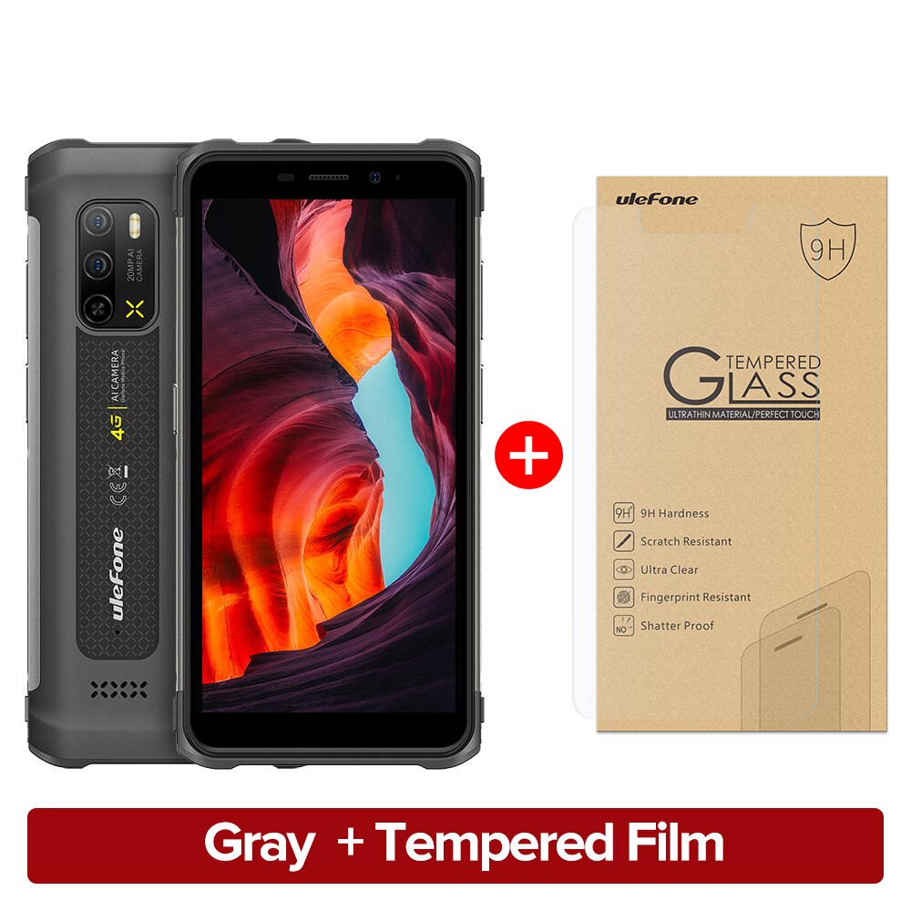 Ulefone Armor X10 Pro Rugged Phone   64GB ROM Waterproof Smartphone 5180mAh telephone 5.45“ Android 12 Phone NFC