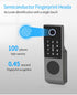 Fingerprint Lock Waterproof Tuya Wifi Remote Control Bluetooth TTLock App Card Digital Code Keyless Electronic Smart Door Lock