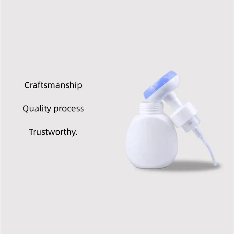 300ml Flower Foam Hand Sanitizer Bottle Mousse Foam Mousse Press Pump Head Children's Hand Sanitizer Foam Bottle Washing Tool