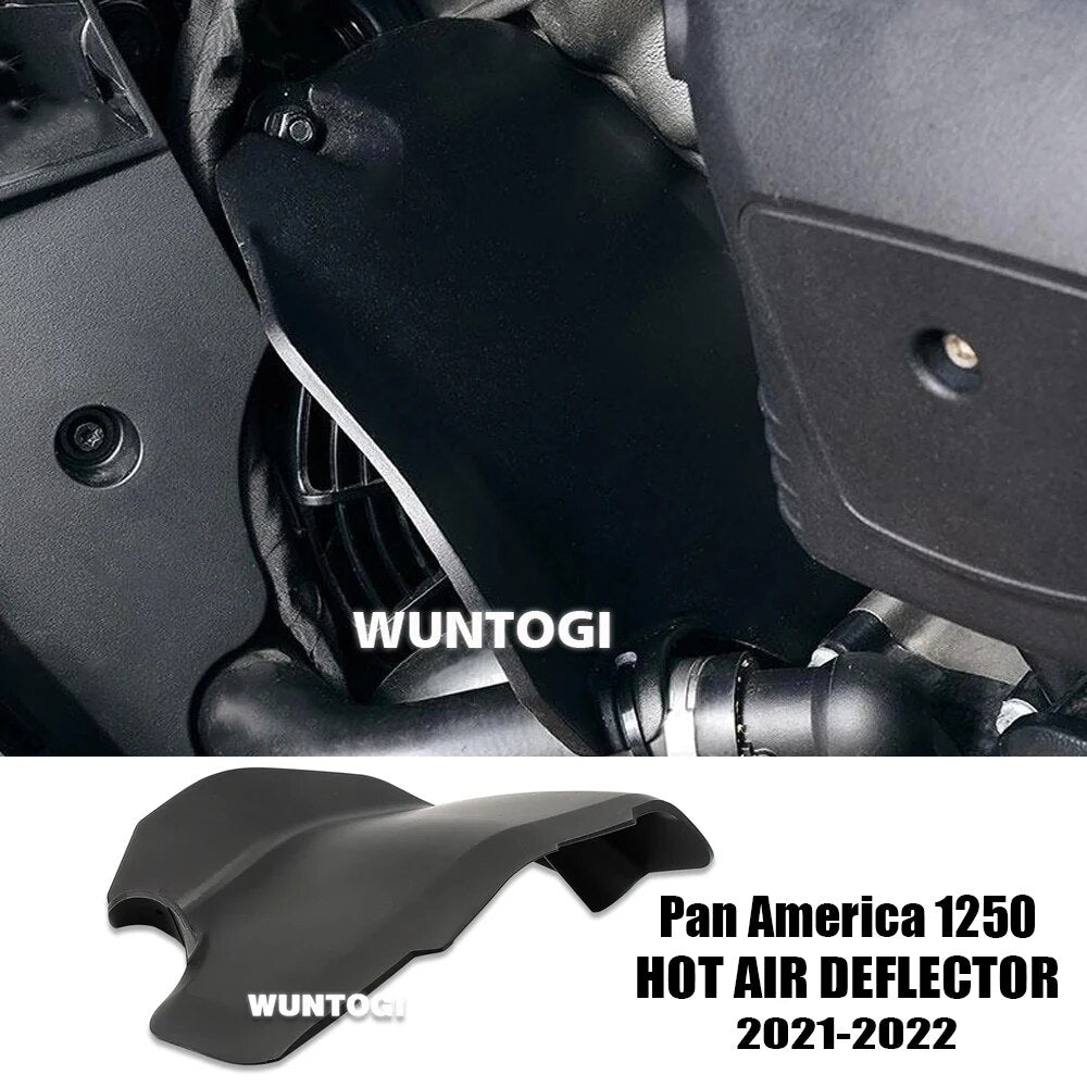 For Pan America 1250 Motorcycle Hot Air Deflector Exhaust System Middle Heat Shield Cover Guard PA1250 PAN AMERICA1250 2021-2022