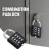 Number Lock For Lockers Small Combination Lock 8/10 Digits Outdoor Digital Code Padlock Button Combination Security Padlock