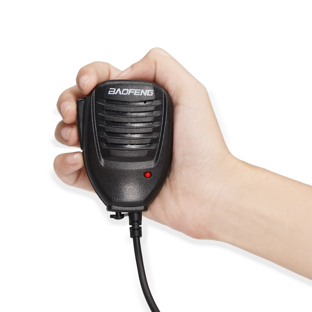Baofeng Walkie Talkie Hand Microphone Radio Speaker Mic PTT For Walkie Talkie BF-888S UV-82 UV-5R UV-5RPro H9 H7 Ham Radio